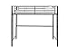 HOME ACCENT FURNISHINGS New Full Over Loft Black Metal Framed Bed