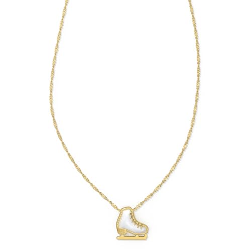Kendra Scott Ice Skate Short Pendant Necklace, Fashion Jewelry for Women