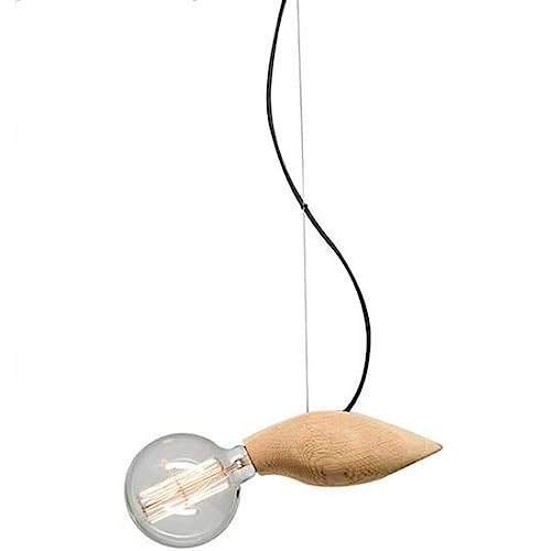 Lustres en bois vintage E27 suspension luminaire design alvéole miel