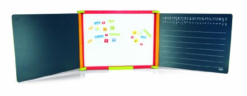 Jeujura - 8796-Tableau en Bois-Triptyque en Bois Teinte - Magnetique