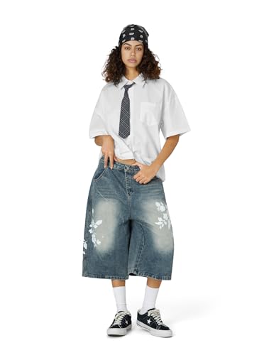 Aelfric Eden Button Down Shirts Oversized Unisex Plaid Tie Short Sleeve Shirt Casual Streetwear Summer Tops3