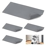 Lot de 4 tapis de presse à chaud en silicone, accessoires de presse à chaud, résistants...