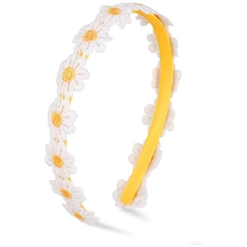 Styquenzer Daisy Flower Headband Cover