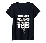 Summer biathlon funny saying sports