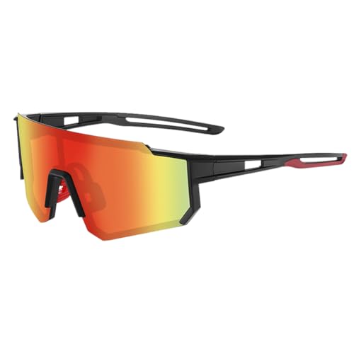 UV400 Protection Sports Sunglasses for Men Women Polarized Cycling Mens Sunglasses for Hiking Running (A)