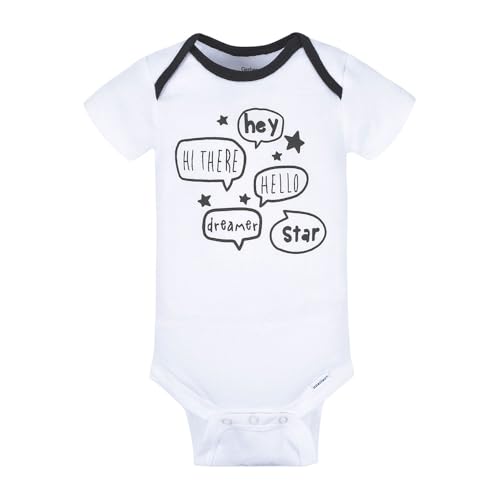 Image of Gerber unisex baby 8-pack Short Sleeve Onesies Bodysuits and Toddler T Shirt Set