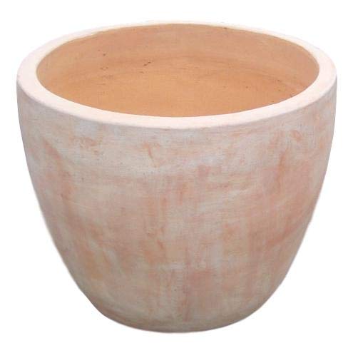 Generisch NEU ! Schöner Schlichter Blumentopf ø 31 cm aus Terrakotta Terracotta Pflanztopf Garten Deko Mediterran Blumenkübel Übertopf