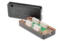 DIGITUS Verbindungsmodul CAT 7, 600 MHz, LSA-Leisten für AWG 22-26, Schwarz (Packung mit 2) – Ansicht 3