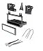 ASC Audio Car Stereo Dash Kit, Wire Harness, and Radio Tool to Install a Single Din Aftermarket Radio for select Ford Lincoln Mazda Mercury Vehicles - Compatible Vehicles Listed Below