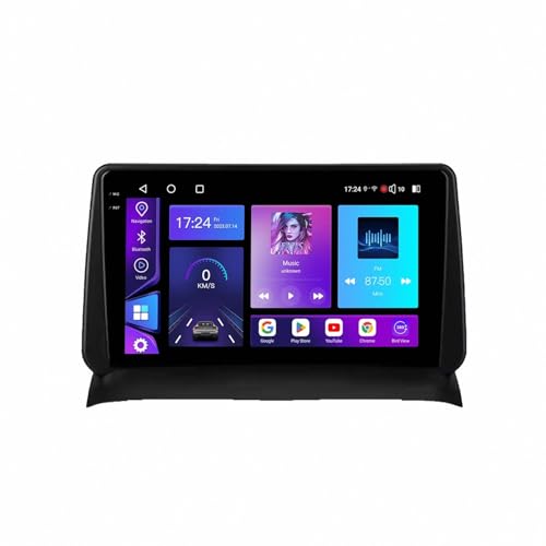 Radio Coche 2 DIN para Toyota Ipsum 1996-2001 con Carplay y Android Auto Pantalla 4 Nuclear