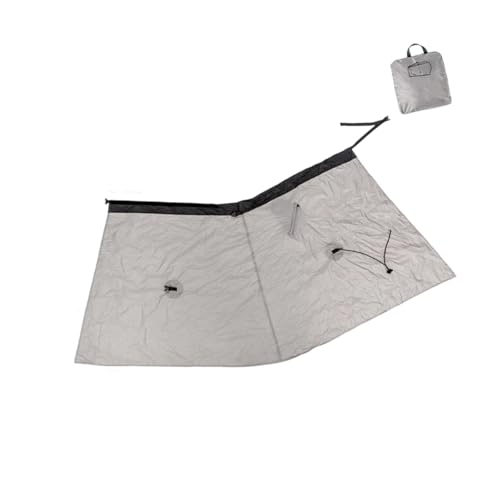 Falda de lluvia impermeable portátil para la parte inferior del cuerpo en montañismo al aire libre