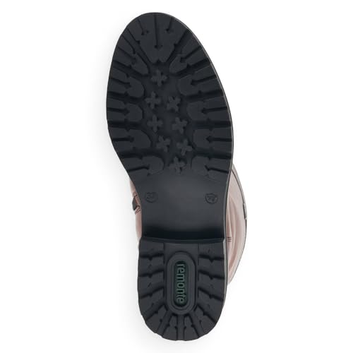 Remonte Damen Schlupfstiefel R6581, Frauen Stiefel,lose Einlage,wasserabweisend,remonteTEX,uebergangsstiefel,uebergangsschuhe,Slip-ons,braun (22),39 EU