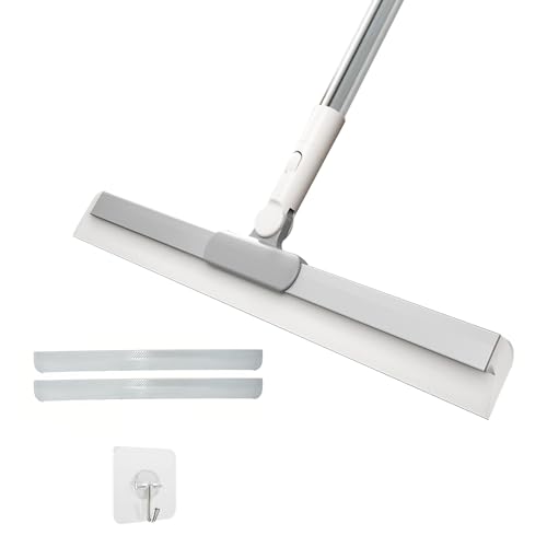 NEXROLA Wasserschieber Bodenabzieher Silikon, Abzieher Boden mit...