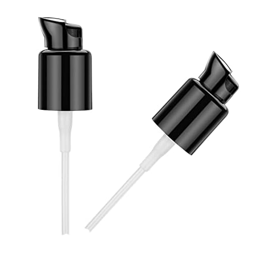 Diyfixlcd 2 fotos Bomba de base plástica preta cosmética base líquida maquiagem ferramenta de substituição para MAC Double Wear Pump Bottle Foundation