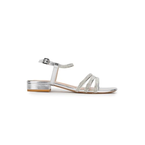 Image of Marc Loire Embellished Flat Fashion Sandals for Women