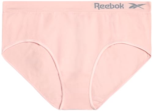 Reebok Girls' Brief Panties - 3 Pack Breathable Hipster Stretch Panties - Seamless Underwear for Girls (Sizes: 6-16)4