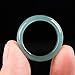 Imagen de Anillo De Jade Azul Natural, Anillo De Joyería