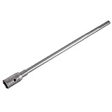 Wandlochbohrer 40mm Betonzement Steinlochsägenschneider 480mm Bohrtiefe Rundschaft mit Pleuelbohrer für SDS X5 Schlagbohrer