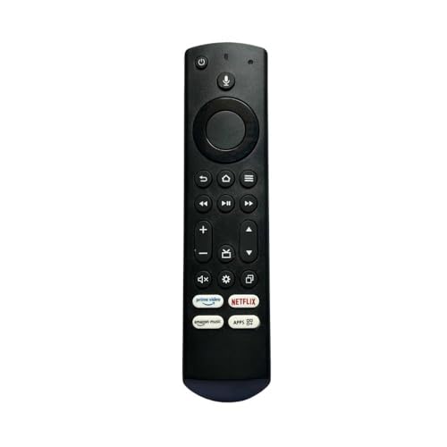 Image of BLACKSHEEP Compatible for Amazonbasics Tv Remote Original Replacment of Smart Android Amzon Basics Television Without Alexa Feature and Non Voice Command-Black