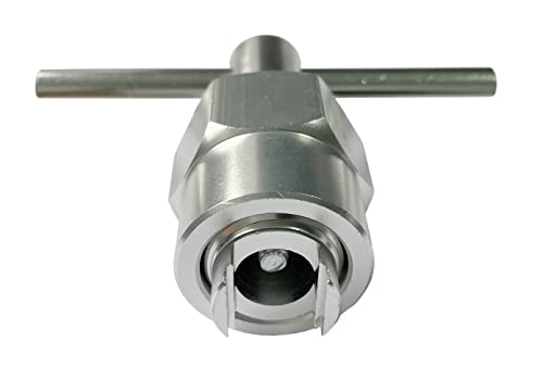 Ksjed 104421 Cartridge Puller Removal Tool, Compatible With Moen 1200, 1222, & 1225 Single Handle Cartridges, Shower Faucet Valve Core Removal Tool #TOP1