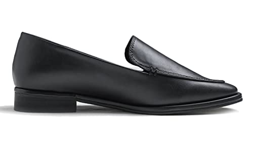 Image of FEVERSOLE Women's Fashion Dress Comfort Low Heel Office Penny Loafer Flats