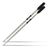 Cross 8514-2 Refills for Ballpoint Pens, Fine, Black Ink, 2-Pack