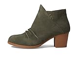 Skechers Women's Taxi-Western City Ankle Boot, Olive, 6.5