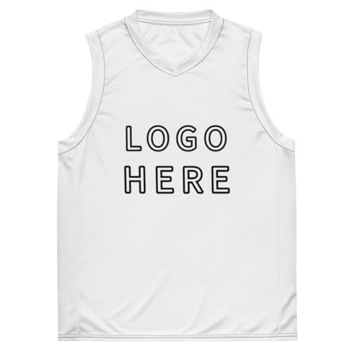 Custom Sports Jersey, Personalized Basketball Jersey with Name & Number Basketball Jersey Unisex White