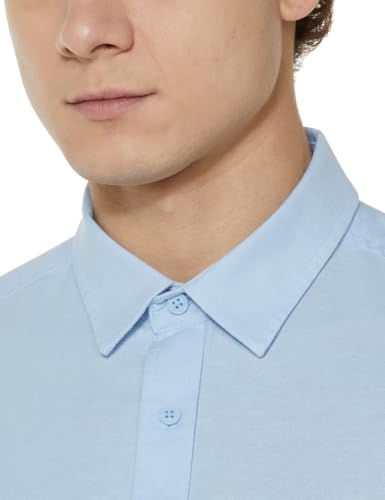 Image of Highlander Men's Relaxed Fit Casual Shirt | Cotton Linen | Relaxed fit | Full Sleeves