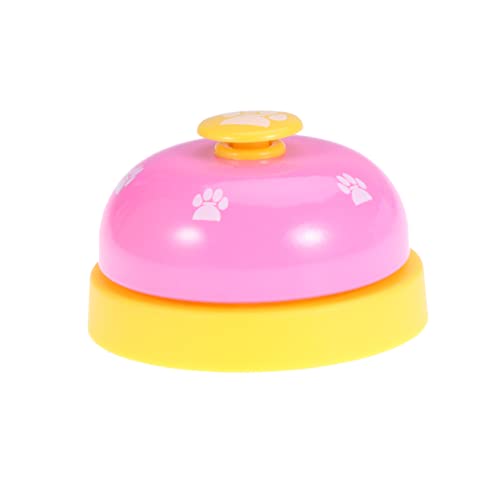 SEWOART Dog Potty Training Bells Training Plastic Bells for Dogs Easy Ringing for Puppies Rosy Random