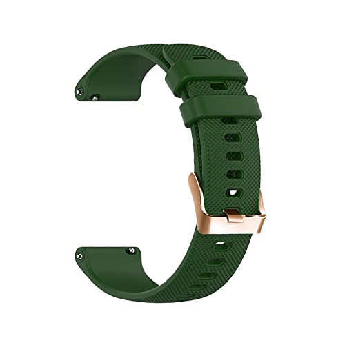 Bracelet Garmin Forerunner 645 silicone interchangeable 20mm haute flexibilité