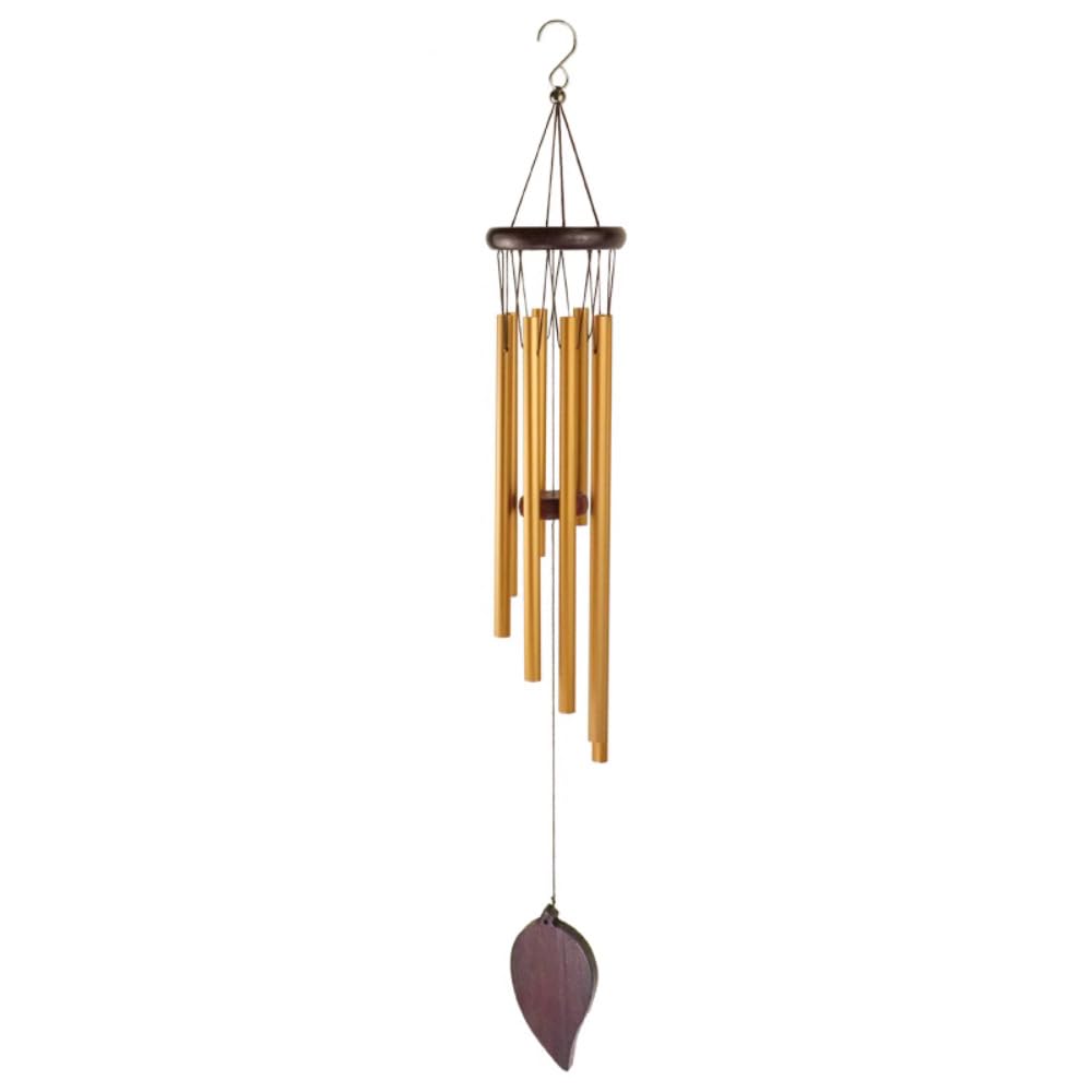 YUEKOPOU Chinese Style Fresh Balcony Outdoor Wind Chime Pendant 63x8cm