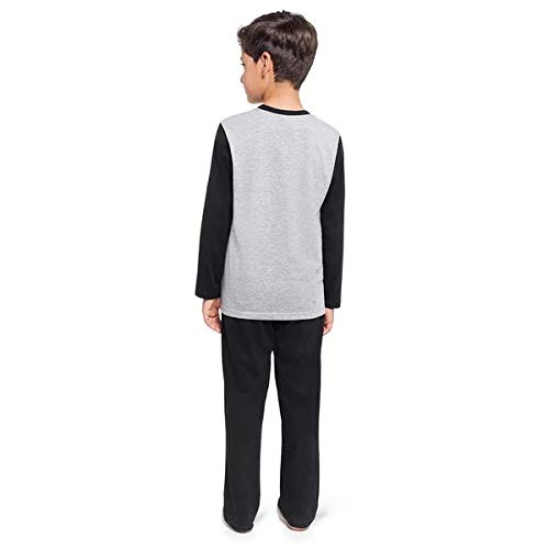 Pijama Masculino Infantil Freedom Manga Cumprida e Calça (8)
