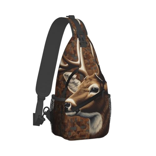 Morrales tipo Sling para deporte y senderismo negro