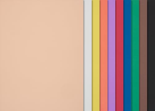 VBS Moosgummi Sortiment 10 Stk. 30x40 cm Bastelmaterial Ganzjährig...