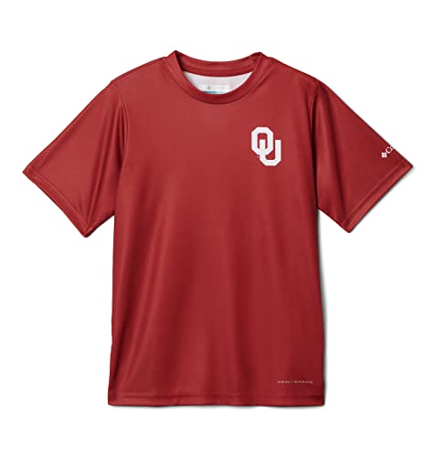 Image of Columbia Kids' Collegiate Terminal Tackle Short Sleeve Shirt