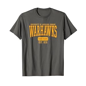 Louisiana Monroe ULM Warhawks Est. Date T-Shirt