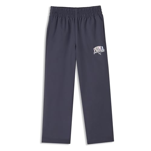 Pantalón deportivo para niñas PUMA con diseño campana en suave tejido de felpa