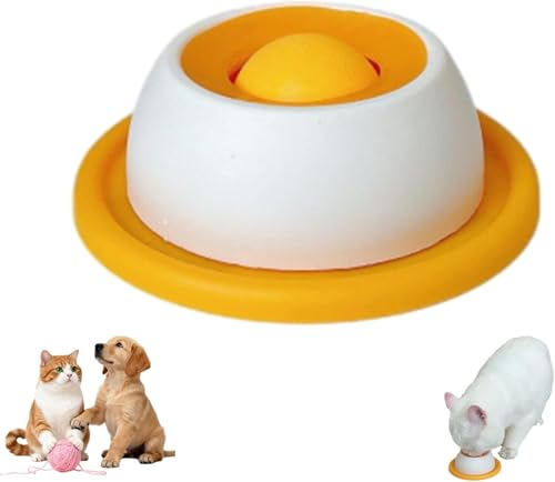 Juguetes de bocadillo para perros, almohadilla para lamer para perros y gatos, accesorio para mascotas para alimentación lenta y enriquecimiento mental para promover una alimentación saludable en la