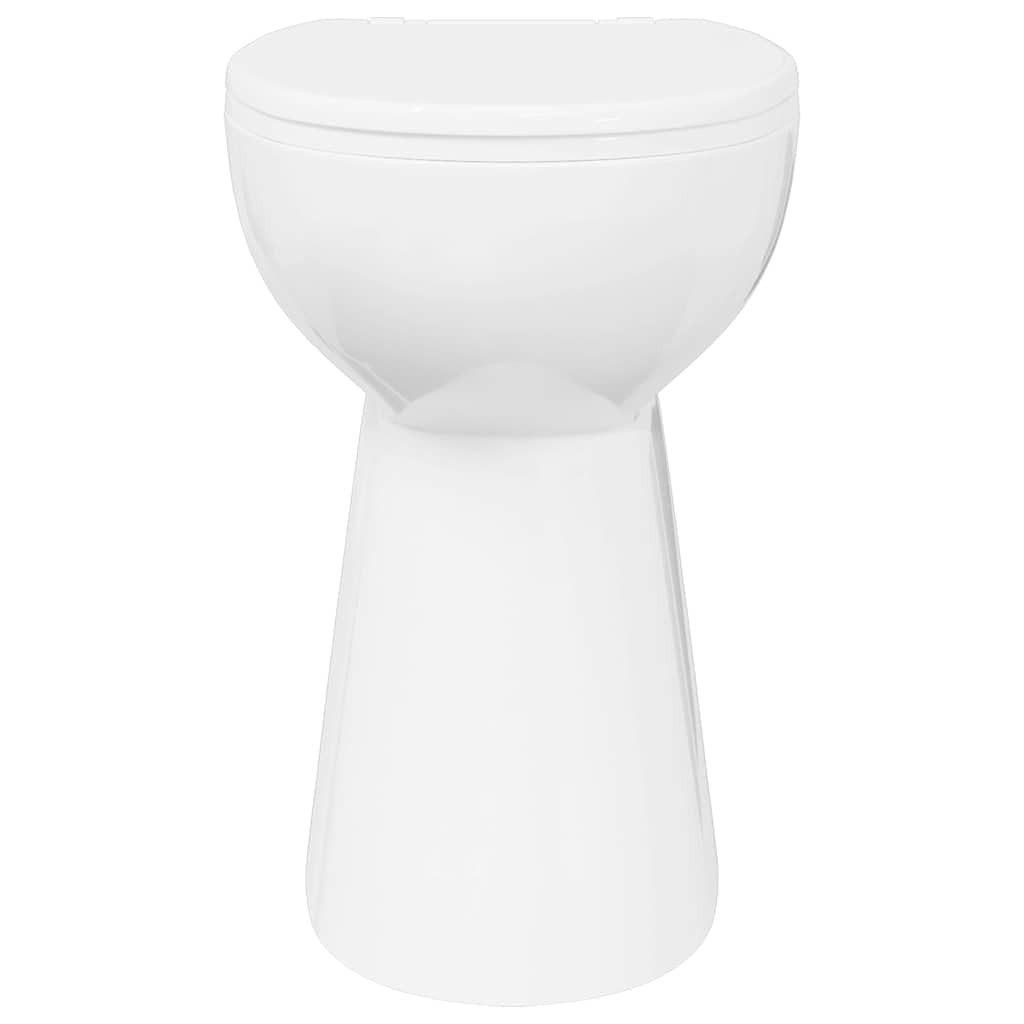 Genérico Inodoro sin Borde, 7 cm Altura Extra, Cierre Suave, cerámica,Bricolaje,Fontanería,Piezas para fontanería,Baños y bidés,Baños,145779