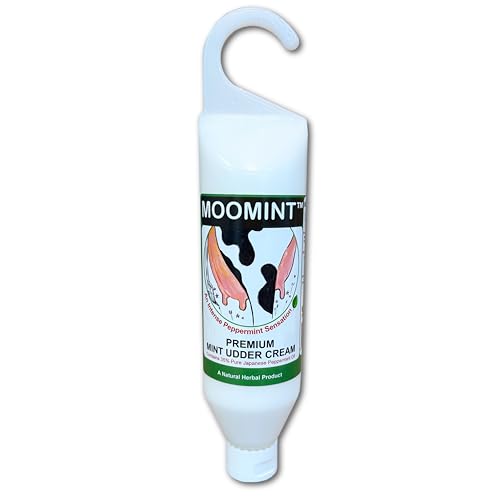 MOOMINT Udder Mint Cream with 35% Pure Japanese Peppermint Oil - Proven Formula for Over 30 Years - 500ml