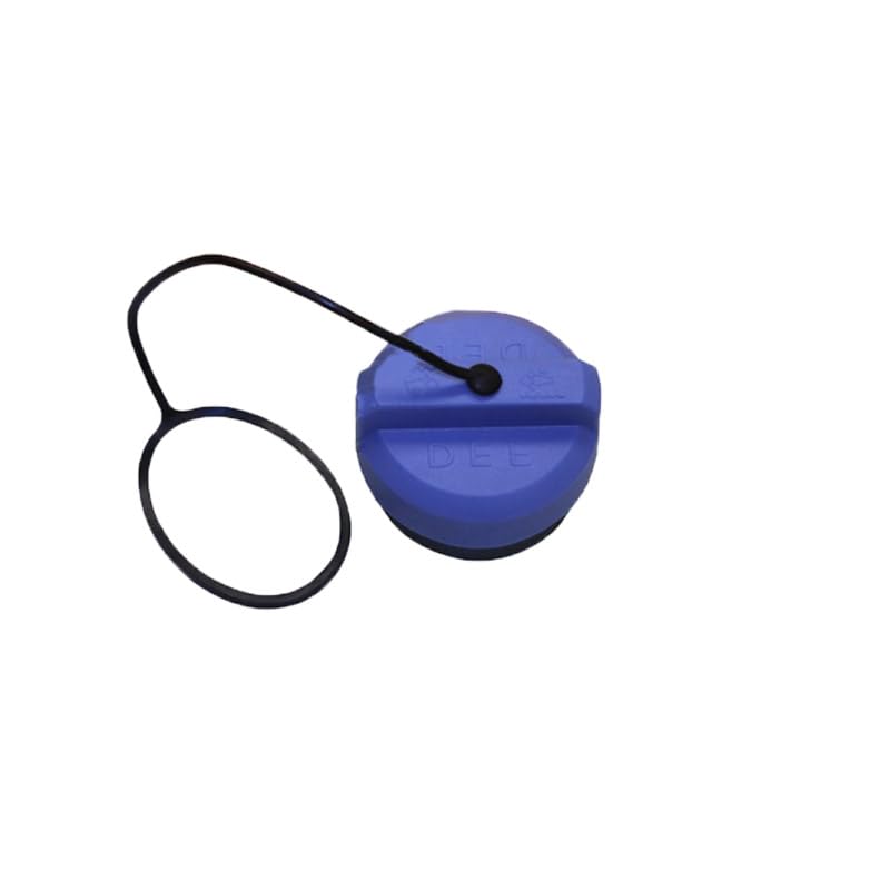 Automann DEF Tank Cap for Trucks, Stainless Steel, Blue