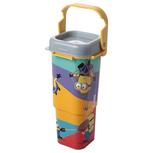 Organizador Retratil com Suporte para Celular Minions Plasútil