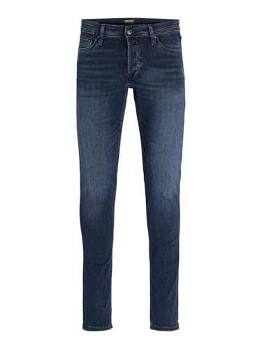 JACK & JONES Jjiglenn Jjoriginal Am 812 Noos, Jeans Uomo, Blu Scuro, 34W / 34L
