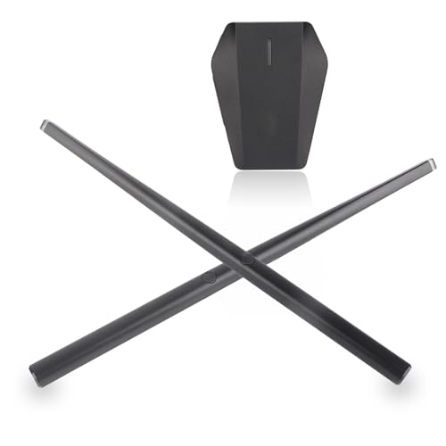 Dpofirs Schlagzeug Elektronisch Drum Set, Air E-Drum-Set, Tragbares E-Drum-Set für Erwachsene und Kinder, Virtueller Drumstick mit MIDI & Bluetooth, 5 Drums & 3 Wipes