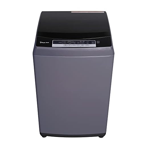 Magic Chef MCSTCW20S5 22" Portable Top Load Washer with 2 cu. ft. Capacity, 3 Water Level, 3 Temperature Levels, 6 Wash Cycles, in Silver