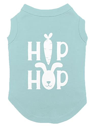 Hip Hop Easter Bunny - Rabbit Music Dog Shirt (Chill, Medium)