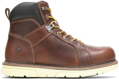Wolverine Men's I-90 DuraShocks Wedge 6" Industrial Shoe, Brown , 12 Extra Wide US | Image 2