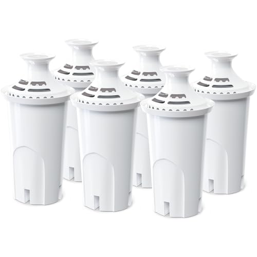 Water Filter Replacement by NUTTUTO Compatible with Brita Water Dispensers and Pitchers, Fits...
