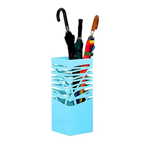 Porte-Parapluie à bâton de marche carré blanc évidé intérieur extérieur